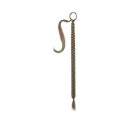 Natural Peluca sintética de cola de caballo larga y recta, extensión de 32 pulgadas, estilo negro, rubio y castaño. Aspecto perfecto(8)
