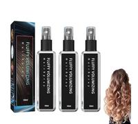 Natural Plant Protein Hair Thickening Spray,Fluffy Volumizing Hair Spray,Hair Thickener Sprays,Natural Plant Protein Sprays,Non-Sticky,Suitable for All Hair Types (100ml, 3 Pcs)