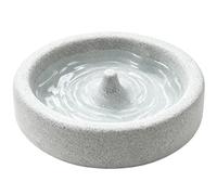 Natural Pumice Bird Food Bowl - Splash Proof Parrot Feeding Dish