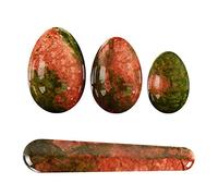 Natural Rose Quartz Yoni Egg Jade Eggs Mujeres Ejercitador Kegel -Tiger_eye_eggs