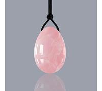 Natural Rose Quartz Yoni Egg Massage Balls Kegel Muscle Trainer Pelvic Floor Tightening Crystal Jade Stone Tool Set-1PC 2.5x4cm Egg