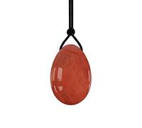 Natural Rose Yoni Egg Set Obsidian Kegel Ejercicio Jade Egg Muscle Tightening Bolas De Cristal,jaspe Rojo,40x25mm