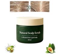 Natural Scalp Scrub,Deep Cleansing Hydrating Scrub,Natural Scalp Exfoliator Scrubs,Deep Cleansing & Nourishing Exfoliating,Gentle Formula for All Hair Types (1 Pcs, 200ml)