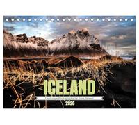 Natural scenery of Iceland (Desk Calendar 2026 DIN A5 landscape), CALVENDO 12 Month DeskCalendar: Natural landscapes of Iceland