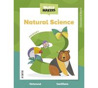 NATURAL SCIENCE STD BOOK MADRID 3 PRIMARY WORLD MAKERS - 9788468077949 (CONSTRUYENDO MUNDOS)
