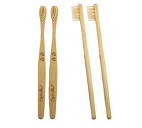 Natural Soft Bamboo Toothbrush for sensitive gums, BPA Free Bristles, Organic, Eco Friendly, and handmade gift