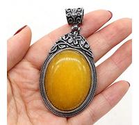 Natural Stone Antique Silver-Color Malachites Opal Red Agated Pendant Crystal for Pendant Necklace DIY Jewelry Making Supplies-Synthetic_beeswax