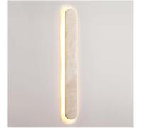 Natural Stone Marble Creative Wall Mount Lamp Warm White Soft Glow Wall Sconce Modern Outdoor Waterproof Wall Light for Patio Garden Bedroom Dining Room Kitchen Apartment