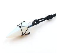 Natural Stone Pendants Hexagonal Rose Crystal Quartzs Black Rope Wrapped Lapis Lazuli Amethysts Necklace,0pal