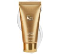 Natural Sunscreen Cream - SPF Skin Protection, Face UV Defense Lotion, Lightweight Moisturizing Sun Cream for All Skin Types, Skincare Essentials, Sunscreen for Travel Use