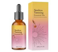 Natural Tanning Drops, Sunless Bronzer Liquid, 60ml Tanner Drops with Even Glow, Hydrating Vitamin Self Tanner, Beauty Drop with, Skincare Solution for Face Body