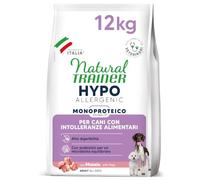 Natural Trainer - Alimento para Perros hipoalergénico con Cerdo, 12 kg