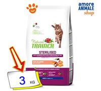 Natural Trainer Cat Adult Esterilizada Salmón Y Fibra De Guisante 300 Gr / 3/10