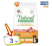 Natural Trainer Perro Sensitive No Gluten Adulto Medio Maxi Cerdo Perros 3/12 KG
