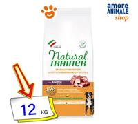 Natural Trainer Perros Sensibles Sin Gluten Adulto Mediano Maxi Pato 12 Kg