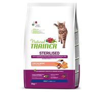 Natural Trainer - Pienso para Gatos Esterilizados Adultos con Salmón - 3kg