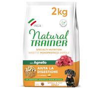 Natural Trainer Sensitive No Gluten - Pienso para Perros Mini-Toy Adult con Cordero y Cereales Integrales - 2kg