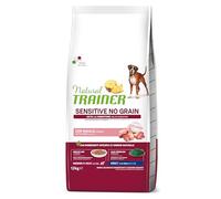 Natural Trainer Sensitive No Grain - Comida para Perros Adultos con Cerdo, 12 kg