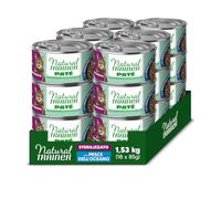 Natural Trainer Sterilised Adult Comida húmeda para Gatos Pate de Pescado del océano 18 x 85 g
