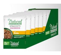 Natural Trainer Straccetti Comida húmeda para Gatos - Bocaditos en Salsa con Pollo 28 x 70 g