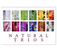 Natural Trios (Wall Calendar 2026 DIN A3 landscape), CALVENDO 12 Month Wall Calendar: Enjoy the beauty of natural colour trios
