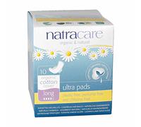 Natural Ultra Pads con alas, largas, 10 unidades