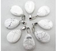 Natural Unakite Stone Water Drop Shape Pendant para DIY Jewelry Making Paldants Charms, NO.9