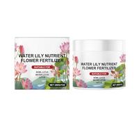 Natural Water Lily Fertilizer - 200g Aquatic Plant Flowering Powder, Pond Aquarium Nutrient Supplement, Beginner Gardening Growth Aid | Botanical Garden Aquatic Nutrition, Bloum Enhancement Formula