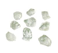 Natural White Crystal Stones (3-5cm, 100g) - Raw Healing Crystals, Clear Quartz for Home Decor, Reiki, Meditation, Energy Work & Crafting