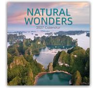 Natural Wonders - Naturwunder 2027 - 16-Monatskalender: Original The Gifted Stationery Co. Ltd [Mehrsprachig] [Kalender]