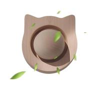 Natural Wood Diffuser, Spherical Scent Orb, 3.5x4.5cm Quiet Porous Texture Base, Manual Aromatherapy Room Accessory, Eco Friendly Fragrance Solution, Suitable for Bedrooms Bathrooms Small Offices