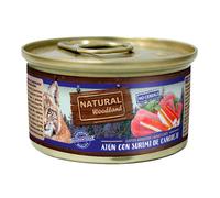 Natural Woodland Atún con Surimi de Cangrejo Gatos Tarrinas 12 x 85 gr