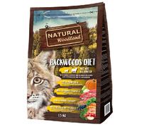 Natural Woodland Backwoods Diet para Gatos 1.5 Kg