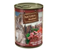 Natural Woodland Jabalí con Calabacín, Tomate y Eneldo para Perros 6 x 400 gr