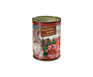 Natural Woodland Lata Perro Ganso Con Brócoli Y Zanahorias 400 G 400 Gr