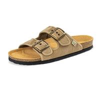 Natural World Eco 7001E Old Tropic - Sandalias de Algodón Orgánico | Suela de Corcho y Yute | Fabricadas en España | Veganas