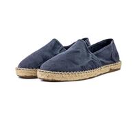 Natural World Eco - Alpargatas Veganas Yute de algodón orgánico - para Hombre - Color Azul - 325E