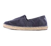 Natural World Eco - Alpargatas Veganas Yute de algodón orgánico - para Hombre - Color Azul Marino - 325E