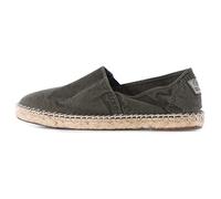 Natural World Eco - Alpargatas Veganas Yute de algodón orgánico - para Hombre - Color Verde Caqui- 325E