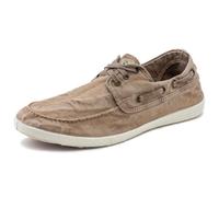 Natural World Eco Nauticos Hombre | 303e Old Elbrus | Zapatos Verano | Calzado Sostenible y Casual (Marron, 44)