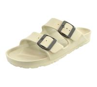 Natural World Eco - Sandalias Bio EVA - para Mujeres y Hombres a la Moda - Color Negro - 7051 (crudo, Sistema tallas calzado EU, Adulto, Números, mediano, 39)
