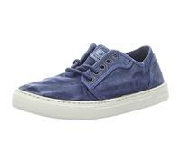 Natural World Eco - Zapatillas Hombre de algodón orgánico y Caucho - 100% Ecológicas - Color Azul Mar - 6602E