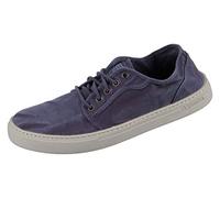 Natural World Eco - Zapatillas Hombre de algodón orgánico y Caucho - 100% Ecológicas - Color Azul Marino - 6602E
