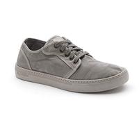Natural World Eco - Zapatillas Hombre de algodón orgánico y Caucho - 100% Ecológicas - Color Gris Claro - 6602E