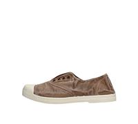 Natural World Eco - Zapatillas Mujer de algodón orgánico y Caucho - Color Beige - 102E