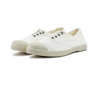 Natural World Eco - Zapatillas Mujer de algodón orgánico y Caucho - Color Blanco - 102