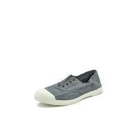 Natural World Zapatillas mujer 102E de algodón orgánico y caucho - Gris