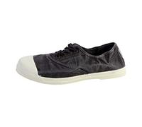 Natural World Eco - Zapatillas Mujer de algodón orgánico y Caucho - Color Negro - 102E