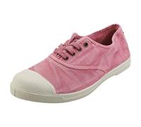Natural World Eco - Zapatillas Mujer de algodón orgánico y Caucho - Color Rosa - 102E