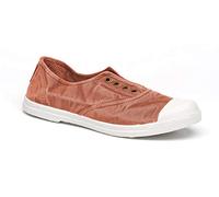 Natural World Eco - Zapatillas Mujer de algodón orgánico y Caucho - Color Naranja - 102E